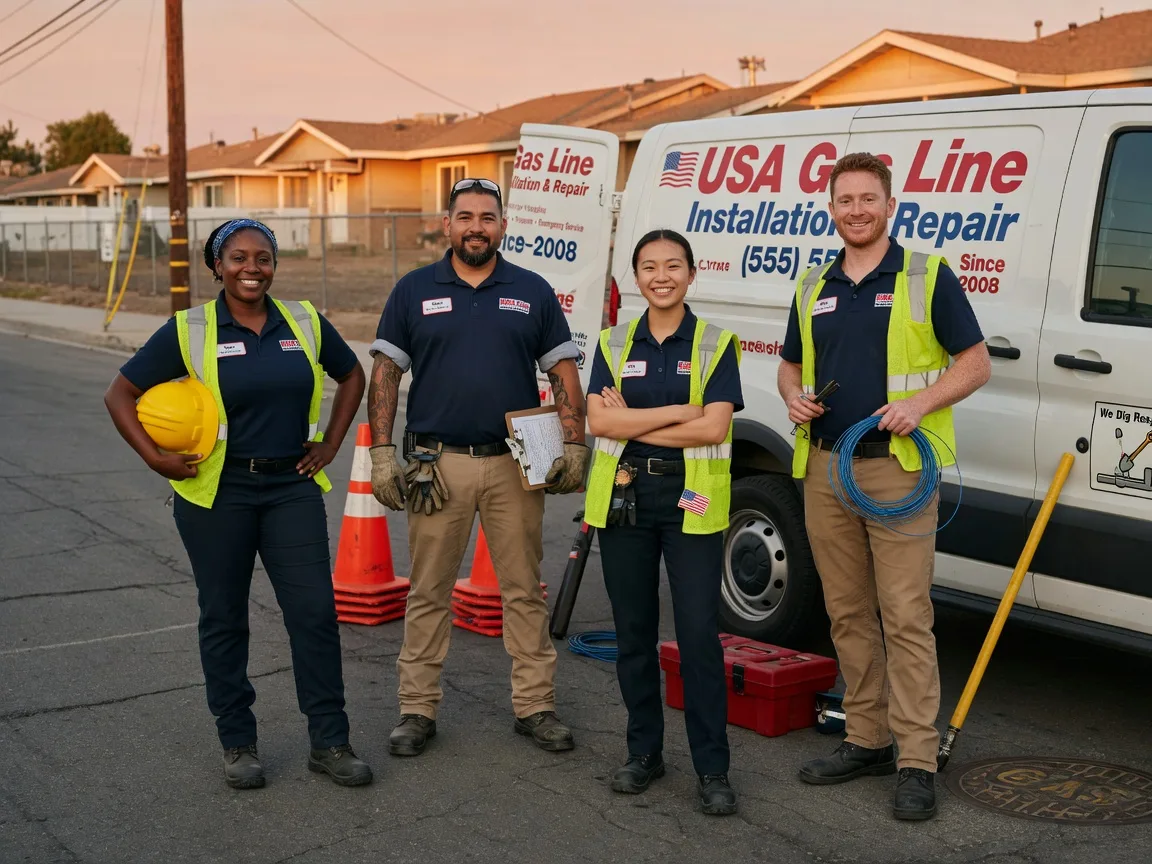 Gas Line Installation company in Old Forge, PA
